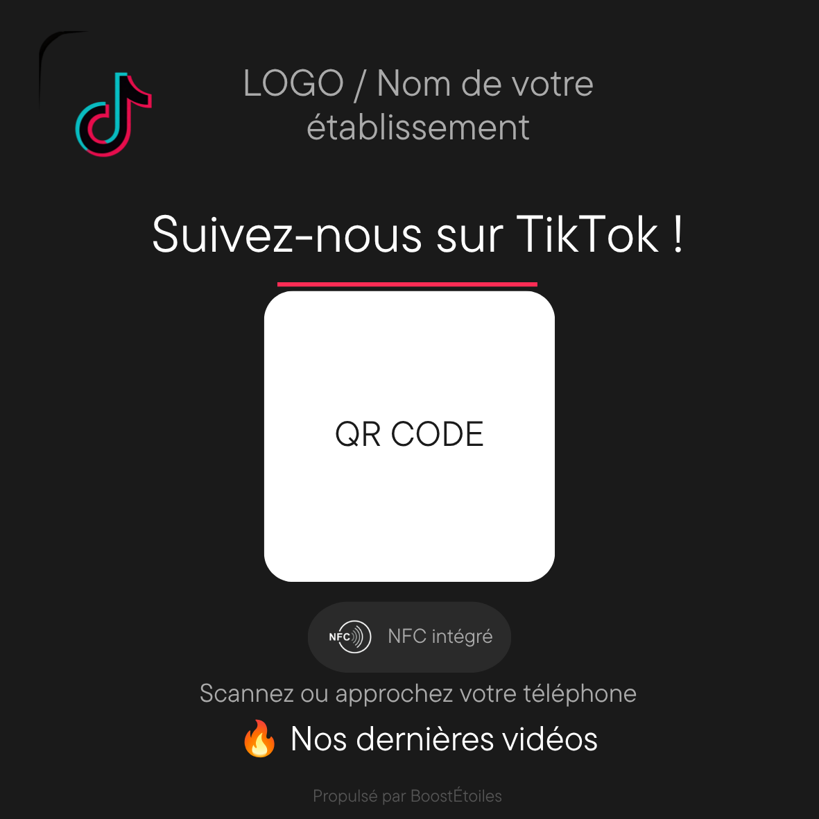 Plaque Tiktok